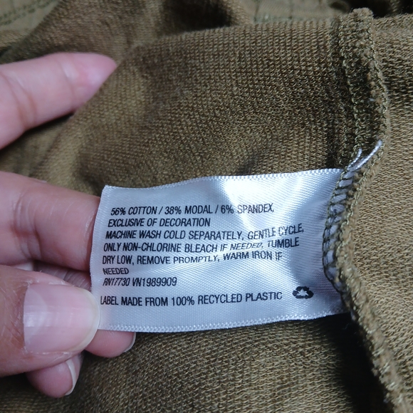 Men's Tan Tie-Dye Jogger Pants Sz‎ L - Picture 8 of 8